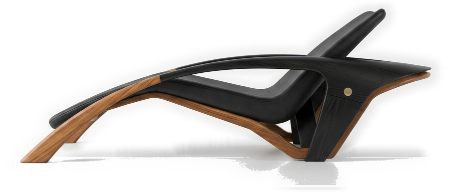 Nkawood Sculptural Woodwork Lounger